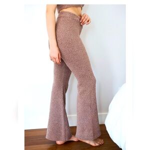 GARAGE Plush Flare Pants Size